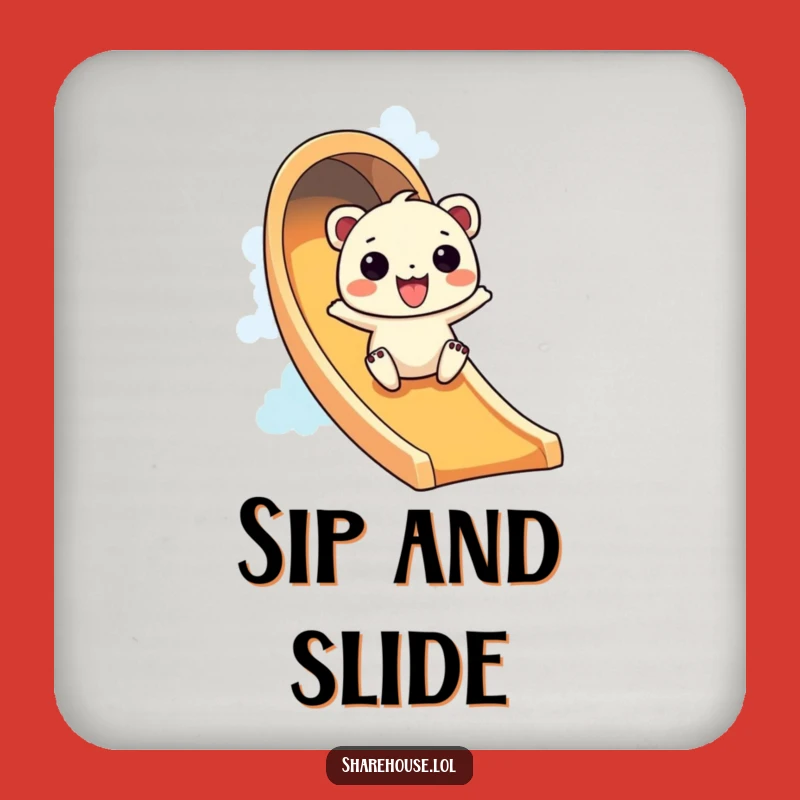 Funny Wiggly Rainbow Slide Coaster: Protect Surfaces with Fun