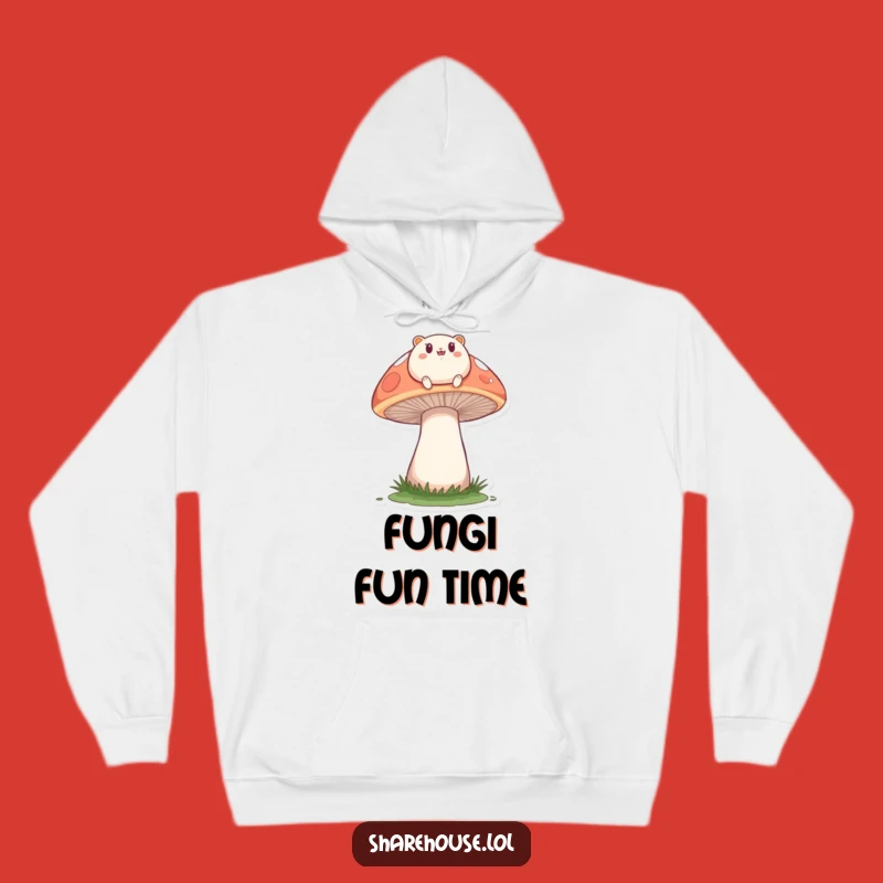 Cozy Funny Mushroom Hoodie: Stay Warm and Bouncy with This Hilarious Design