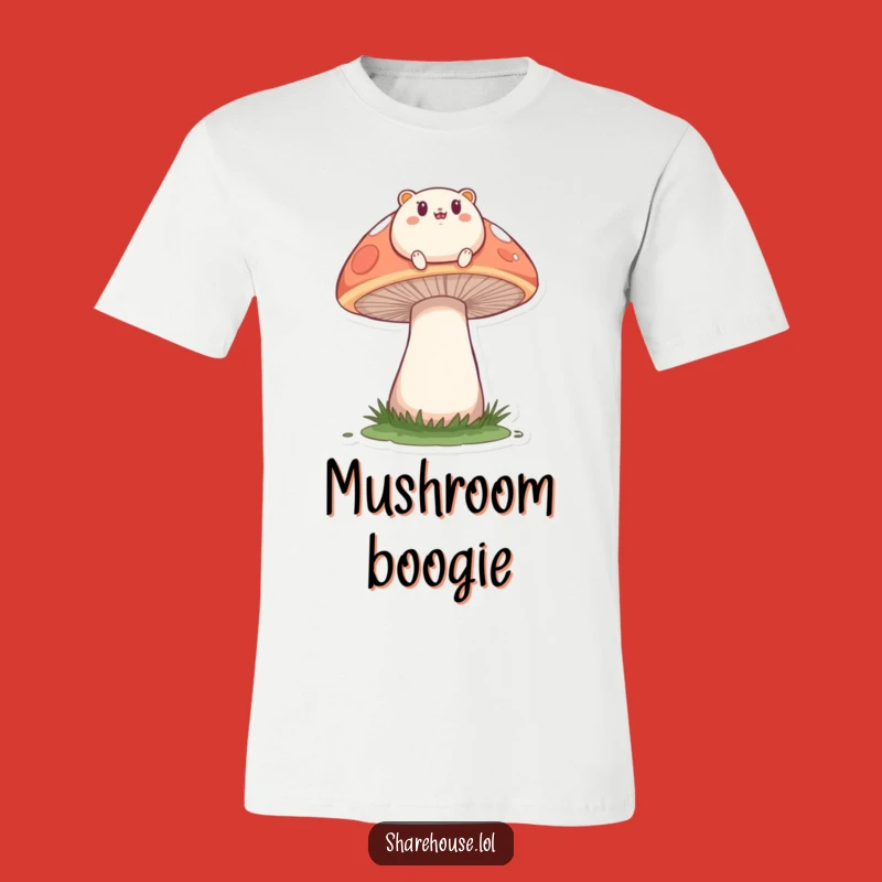 Funny Mushroom T-Shirt: Show Off Your Playful Side with This Hilarious Tee